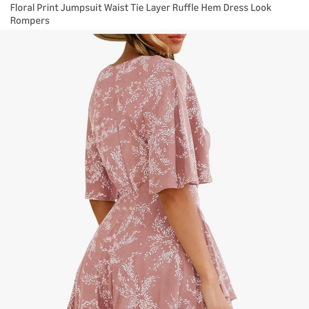 Floral Rompers - Picture 4 of 9